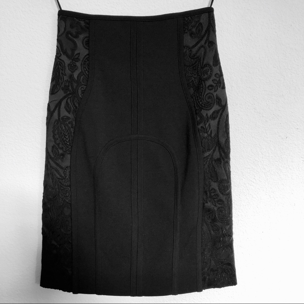 Temperley London Zip-back Midi Pencil Skirt NWOT